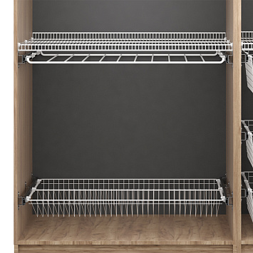 Брючница Larvij, 893x555 мм, белый, L96105WH