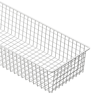 Корзина проволочная Larvij, 893x185x368 мм, белый, L951018-35WH