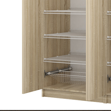 Обувница проволочная Larvij, 393x555 мм, белый, L9455WH