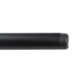 Металлическая труба Larvij, 100 мм, черный, L65R20T10BL