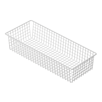 Корзина проволочная Larvij, 893x185x368 мм, белый, L951018-35WH