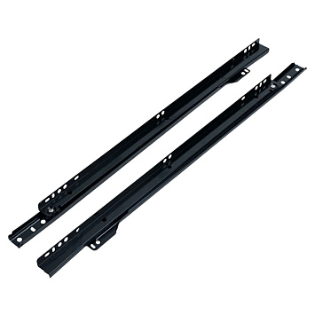 Роликовые направляющие Larvij, 550 мм, черный, 2 шт., L9600-550BL